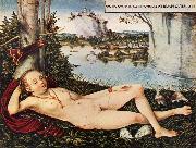 CRANACH, Lucas the Elder Nymph of the Spring oil painting